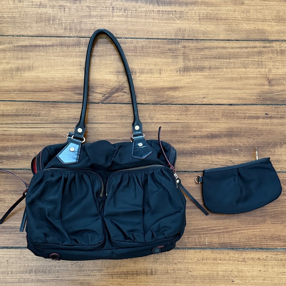 MZWALLACE shoulder bag black with inside pouch